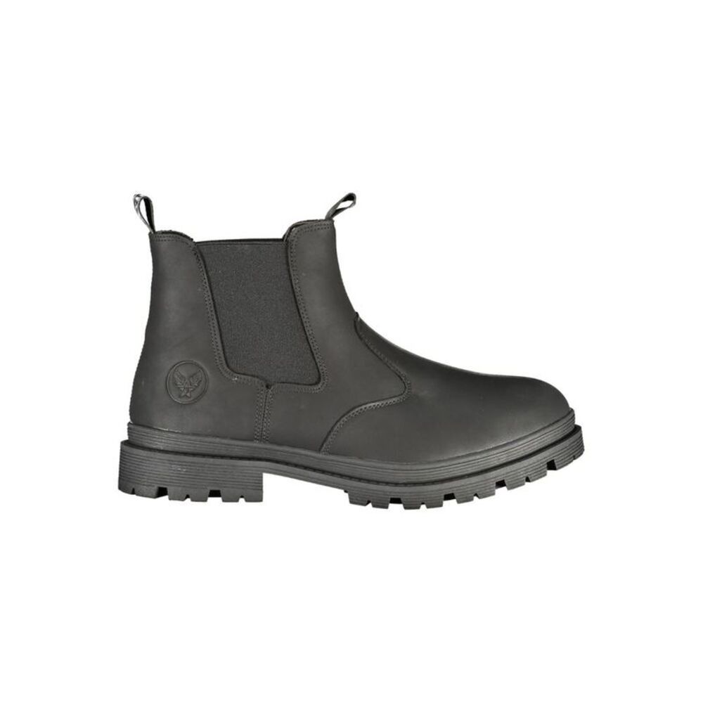 Avirex Nero Polyurethane Men's Ankle Men's Boot